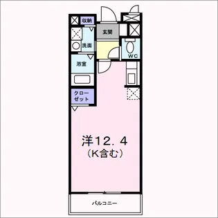 ルートサイドヴィラ【3階】の間取り