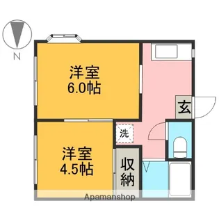 ネオファミーユプティ【102号室】の間取り