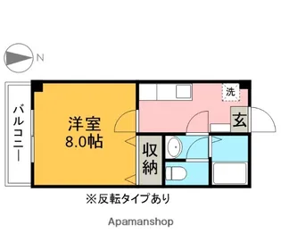 エクセルⅠ【2階】の間取り