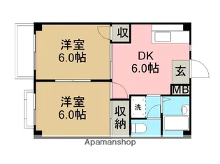 ストーンズプラザC【2階】の間取り