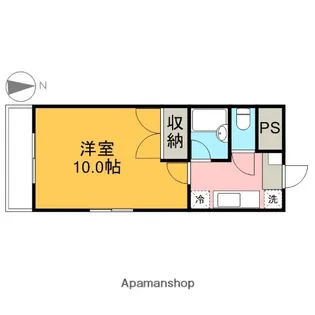 イルメーゼ【212号室】の間取り