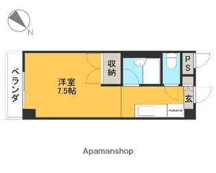 ディアコート泉が丘【408号室】の間取り