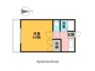 サンハイツカイガ五番館【102号室】の間取り