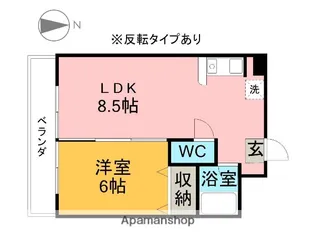 ますだマンション【3階】の間取り