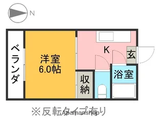メゾンDEリトルⅢ【105号室】の間取り