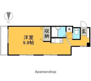 高久ビル【3階】の間取り