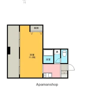 高久ビル【3階】の間取り