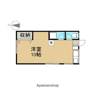 小滝アパート【1号室】の間取り