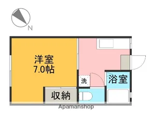 ジュネスメゾン【101号室】の間取り