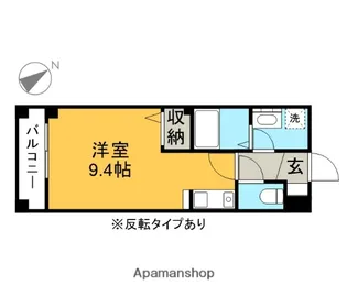 フォーチェリーマンション【302号室】の間取り