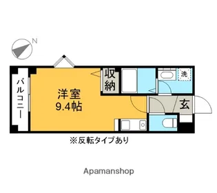 フォーチェリーマンション【203号室】の間取り