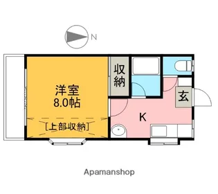 ヴィラジェントリー【2階】の間取り