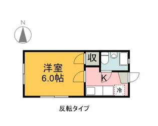 富士ハイツ【103号室】の間取り