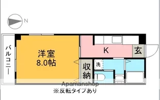 プリムローズ【1階】の間取り