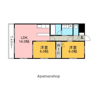 プリマベーラ77【305号室】の間取り