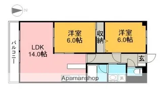 プリマベーラ77【403号室】の間取り