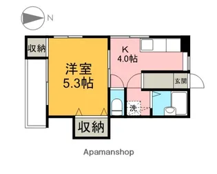 エルハイツ卯の里【2階】の間取り