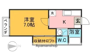 セピア21【101号室】の間取り