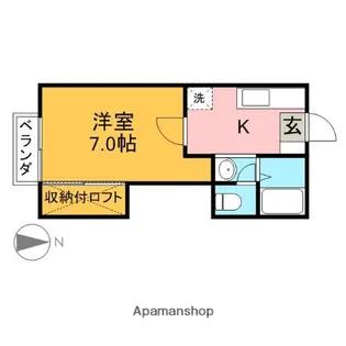 セピア21【203号室】の間取り