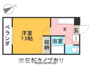 和幸ハイツ【306号室】の間取り