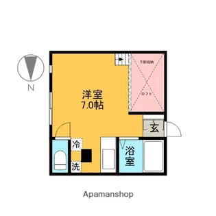 マルヤマハイツ【306号室】の間取り