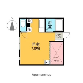 マルヤマハイツ【302号室】の間取り