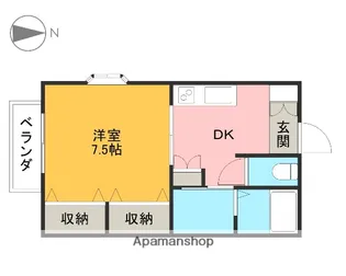 MTハイツ【101号室】の間取り