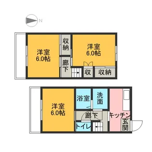 メゾン・ド・アーサⅡ【D号室】の間取り