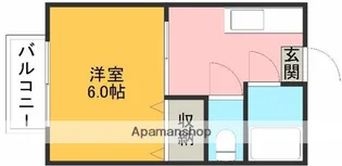 メゾンDEリトルⅡ【206号室】の間取り