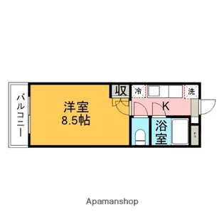 KDマンション平松【305号室】の間取り