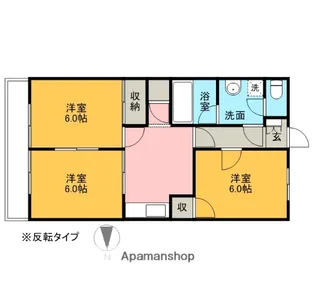 DOGLOVER’S桜館【307号室】の間取り