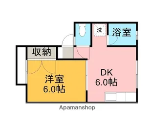 さつきハイツ3【202号室】の間取り