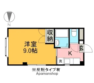 ローランハイツ【3階】の間取り