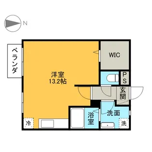 メナー泉【1階】の間取り