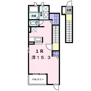 サンライズK Ⅱ【2階】の間取り