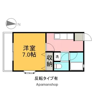 プチハイツ【201号室】の間取り