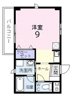 グリーンジャルダン M【1階】の間取り