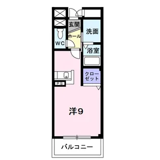 パレ・ニューみやの【3階】の間取り