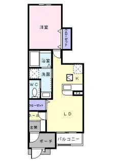 ボニート【1階】の間取り