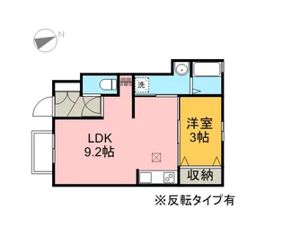 ラベージ【1階】の間取り