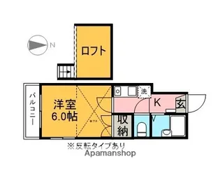 メゾン・ド・セルパン【2階】の間取り