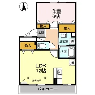 グレイスコート Y’S【3階】の間取り