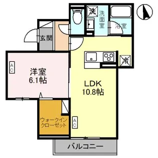 TORISIAS宿郷【3階】の間取り