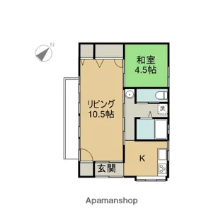 栃木県宇都宮市鶴田町【一戸建】の間取り