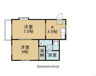 カーサ・サト【102号室】の間取り