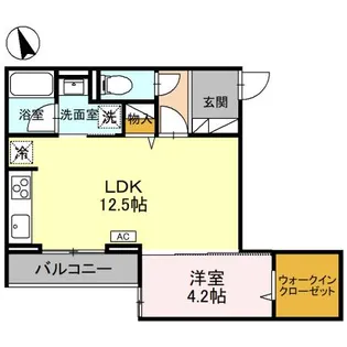 RE TORISIA南大通り【2階】の間取り