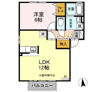 プラザハイツ C【2階】の間取り