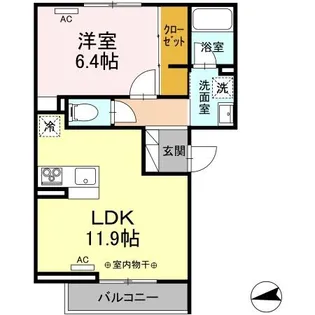 コロ企画コート【3階】の間取り
