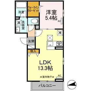 コロ企画コート【1階】の間取り