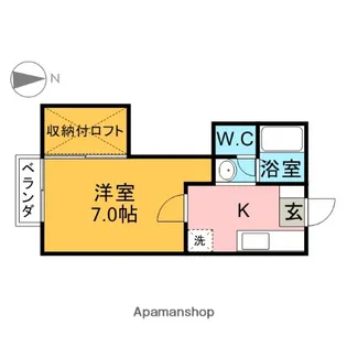 セピア21【202号室】の間取り